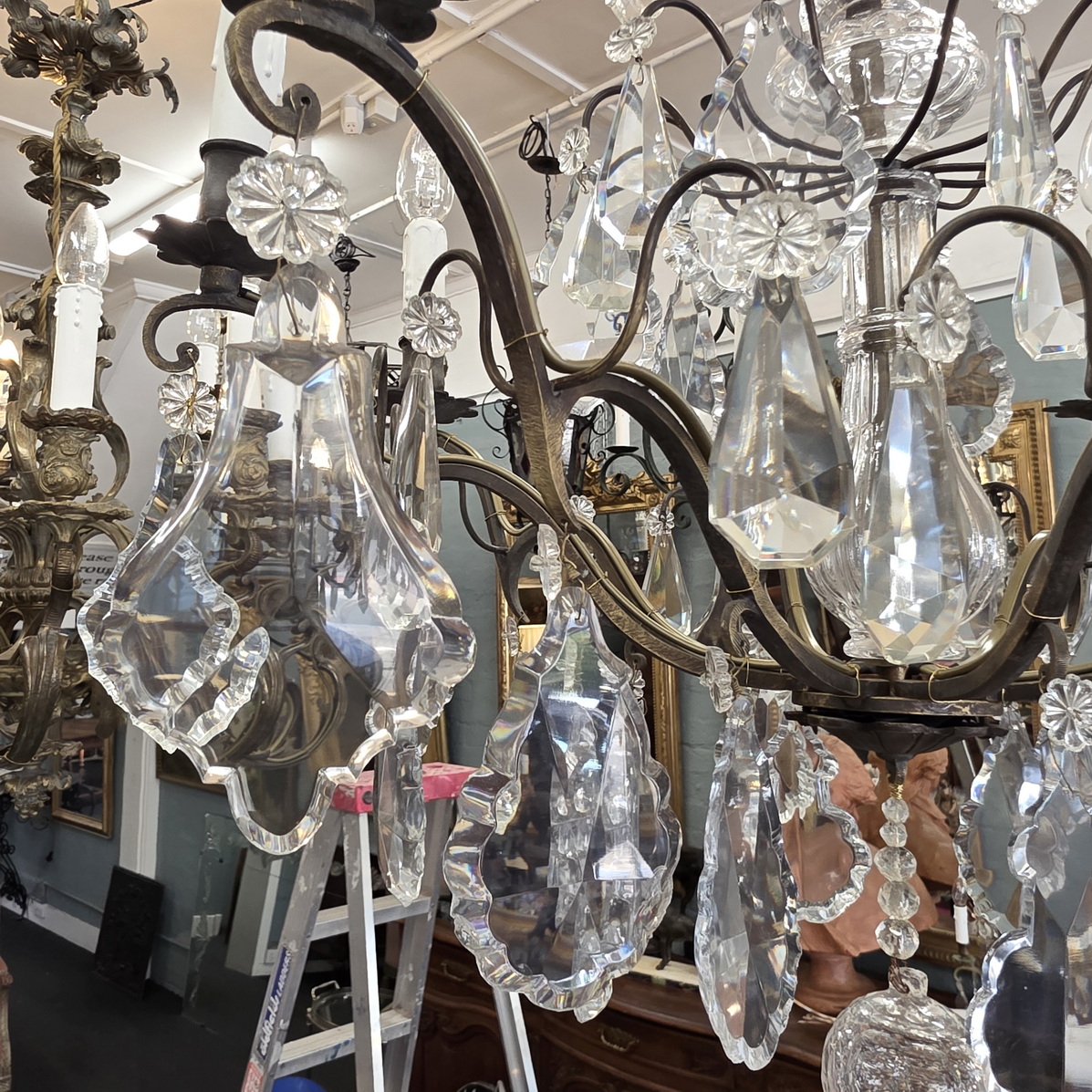A Parisian Salon Chandelier A Parisian Salon Chandelier